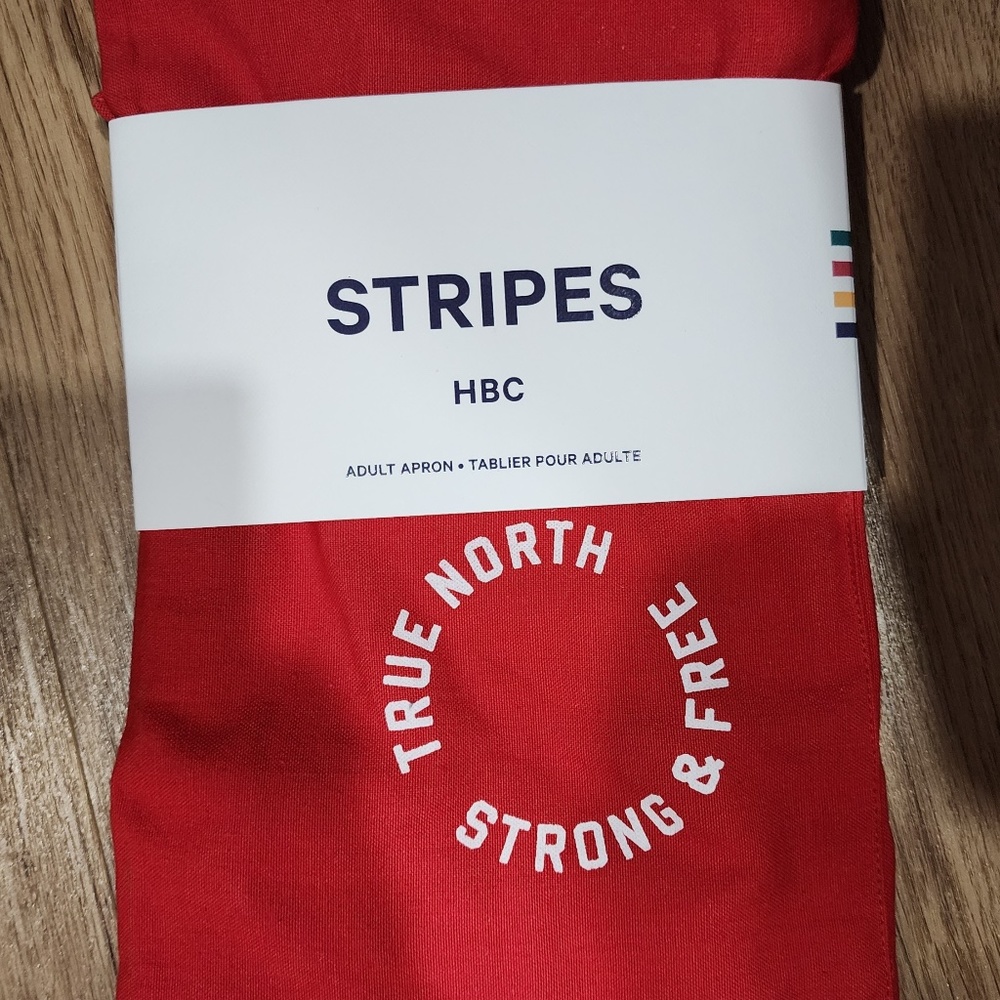 HBC Stripes Adult Apron